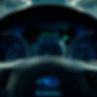 2001 Subaru Forester Dashboard Features Dashboard of 2001 Subaru Forester showcasing features and performance metrics