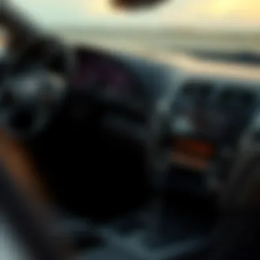 Interior view of the 2008 Toyota Camry Solara SE V6 highlighting dashboard features