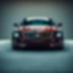 Front view of the 2010 Cadillac CTS 4 showcasing its sleek design