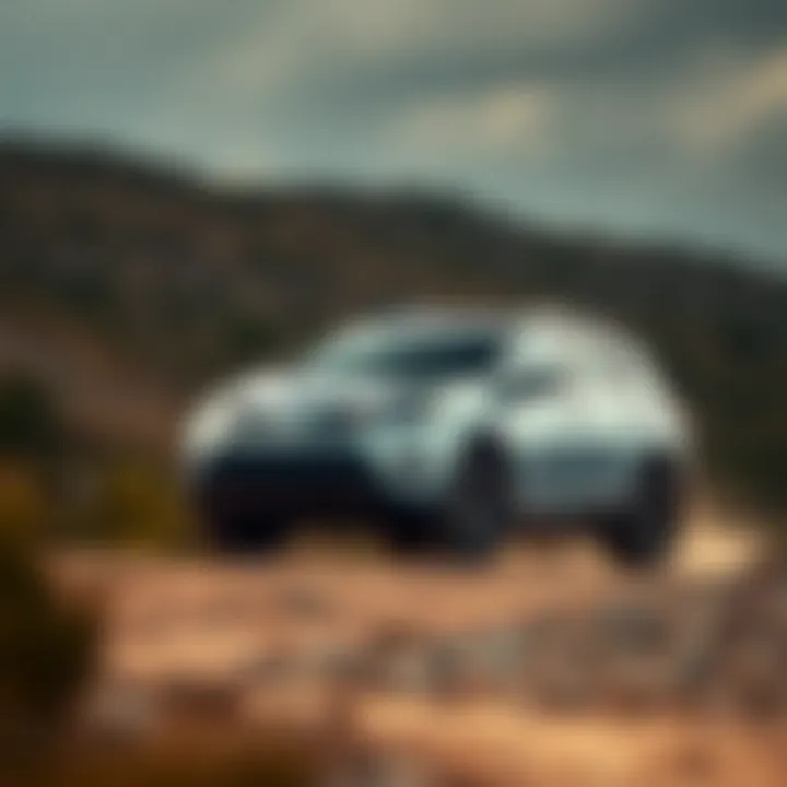 2013 Toyota RAV4 Performance on Terrain 2013 Toyota RAV4 in action on a rugged terrain demonstrating its performance