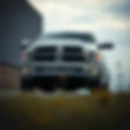 Exterior view of the 2014 Ram 3500 Big Horn showcasing its robust design