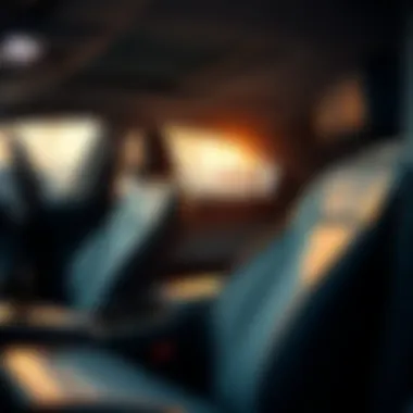 Luxurious Interior of the Volkswagen Passat TSI SE Luxurious interior showcasing comfort and technology features