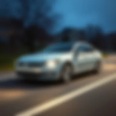 Dynamic Performance of the Volkswagen Passat TSI SE Dynamic performance on the road with the Passat TSI SE