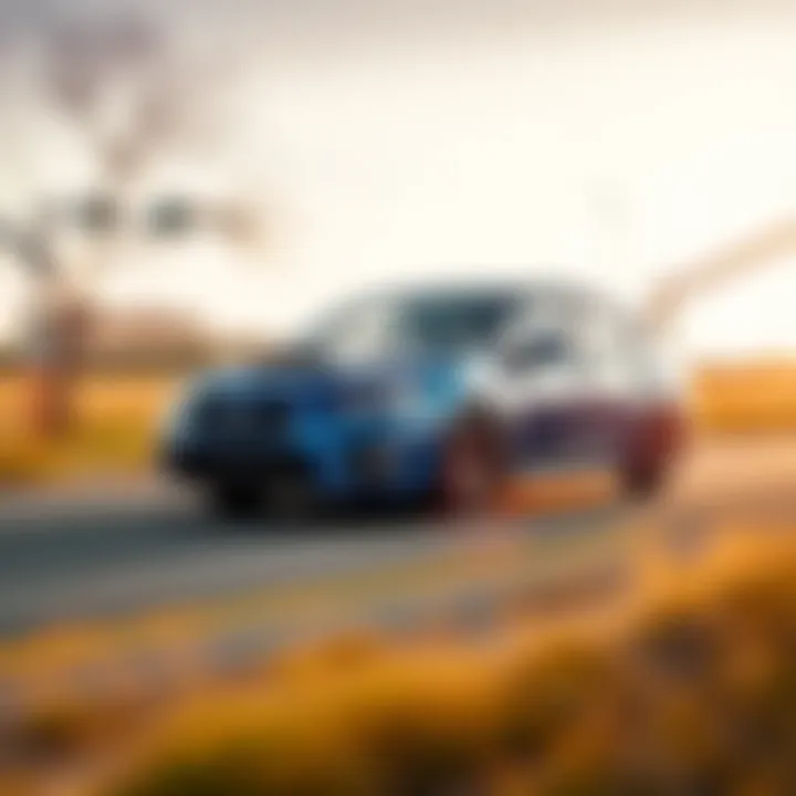 Performance of the 2017 Subaru Impreza on the Road 2017 Subaru Impreza in motion, demonstrating its performance on the road.