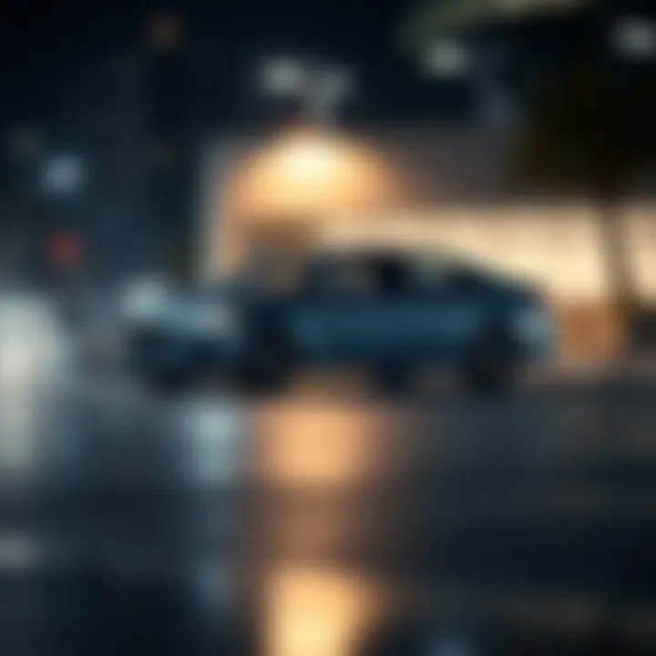 Market Positioning of the Ford Fusion Market positioning graph showing the Ford Fusion among competitors.