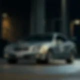 Sleek Exterior of the 2004 Mercedes Benz C230 Exterior view of the 2004 Mercedes Benz C230 showcasing its sleek design