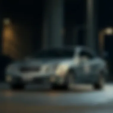 Sleek Exterior of the 2004 Mercedes Benz C230 Exterior view of the 2004 Mercedes Benz C230 showcasing its sleek design