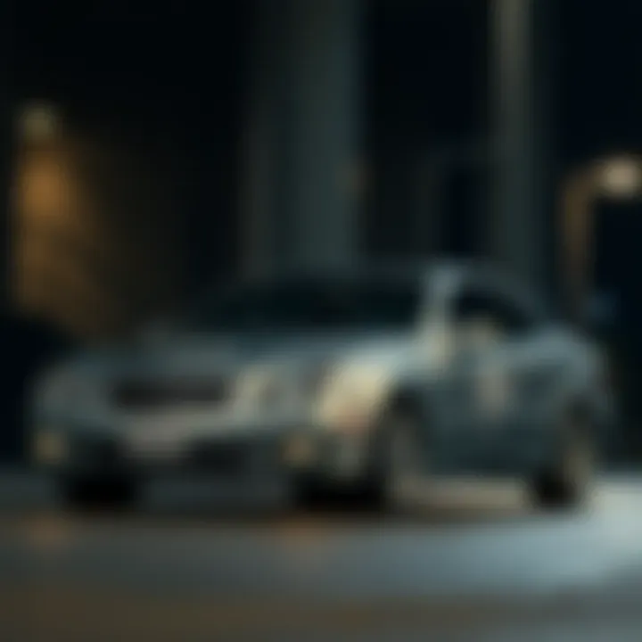 Sleek Exterior of the 2004 Mercedes Benz C230 Exterior view of the 2004 Mercedes Benz C230 showcasing its sleek design