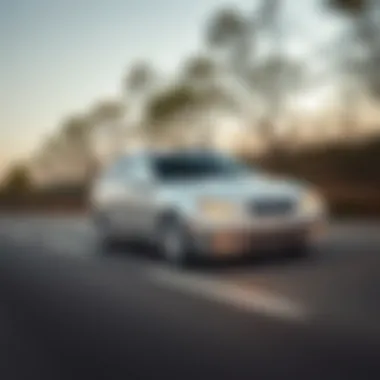 Driving Performance of the 2004 Mercedes Benz C230 Dynamic driving performance of the 2004 Mercedes Benz C230 on the road