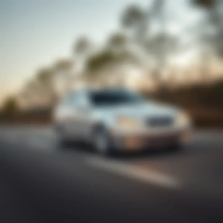 Driving Performance of the 2004 Mercedes Benz C230 Dynamic driving performance of the 2004 Mercedes Benz C230 on the road