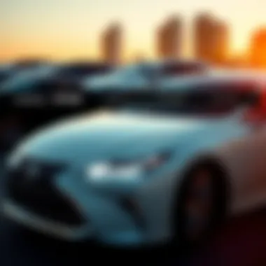 Comparative chart of 2021 Lexus ES 350 pricing against competitors