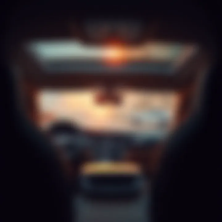 Interior of the 2017 Audi Q7 highlighting luxury features