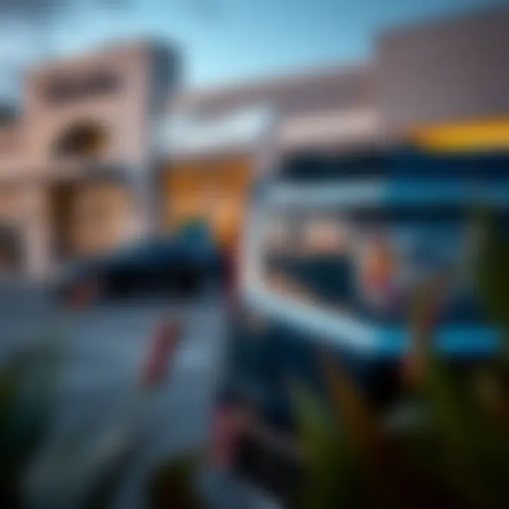 Luxury Cadillac vehicle parked outside a dealership in Pensacola