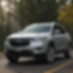 Chevy Equinox Sport front view showcasing its sleek design