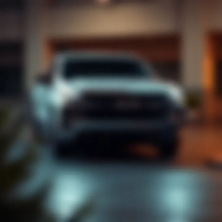 Sleek design of the Chevy Silverado 4