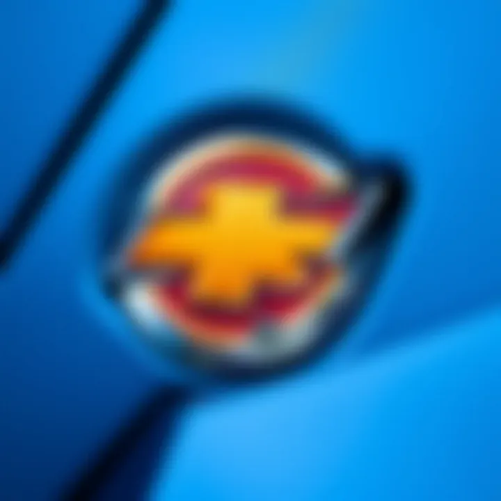 Safety rating emblem for the 2014 Chevy Sonic Hatchback LT symbolizing reliability