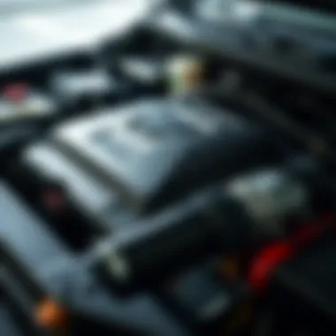 Performance Engine of the 2015 Sprinter 4x4 Detailed shot of the engine of the 2015 Sprinter 4x4 emphasizing performance