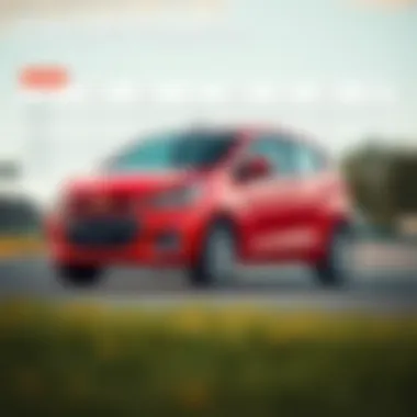 Chevrolet Spark Competitor Comparison Infographic comparing Chevrolet Spark with its competitors in terms of fuel efficiency and safety.