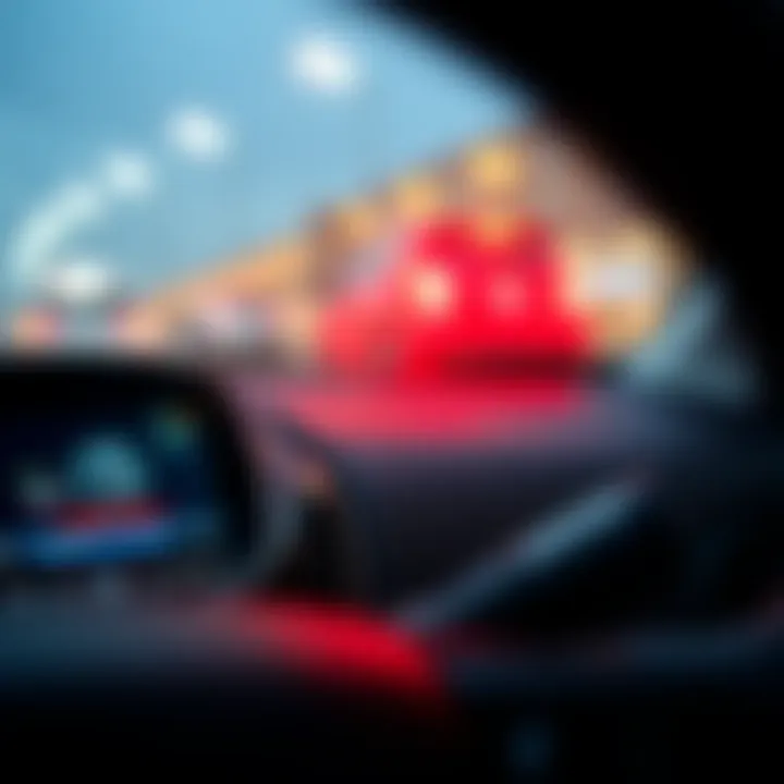 Chevrolet Spark Dashboard Close-Up Close-up of the Chevrolet Spark's dashboard highlighting its user-friendly interface and technology.