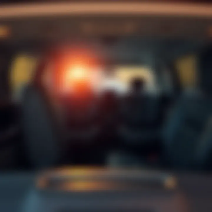 Interior layout of the 2016 Dodge Grand Caravan SE illustrating spacious seating and high-quality materials