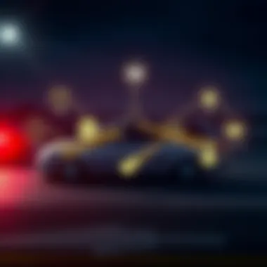 Safety features of the 2016 Dodge Grand Caravan SE represented through various icons and symbols