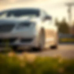 Sleek exterior design of the Lincoln MKZ
