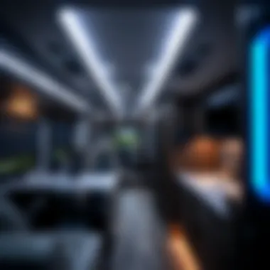 Modern Interior Features of Dutchmen Models Interior showcasing the modern amenities of the Dutchmen range
