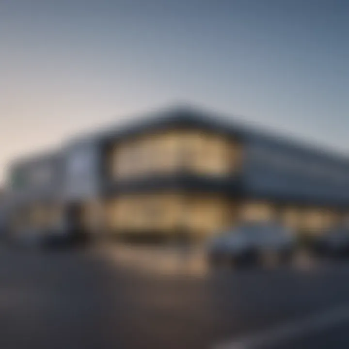 Exterior view of Dolan Fernley dealership