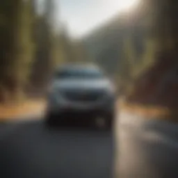 Chevrolet Equinox on a scenic road