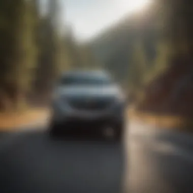 Chevrolet Equinox on a scenic road