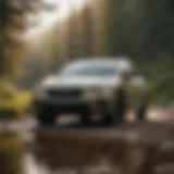 Subaru Crosstrek in a scenic outdoor setting