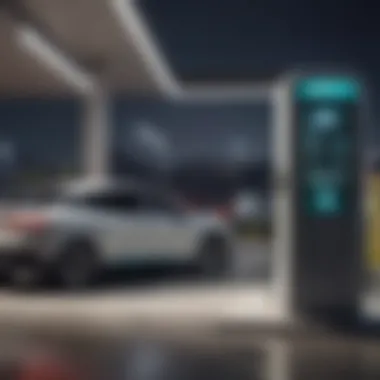Modern charging infrastructure for EVs Electric vehicle charging station
