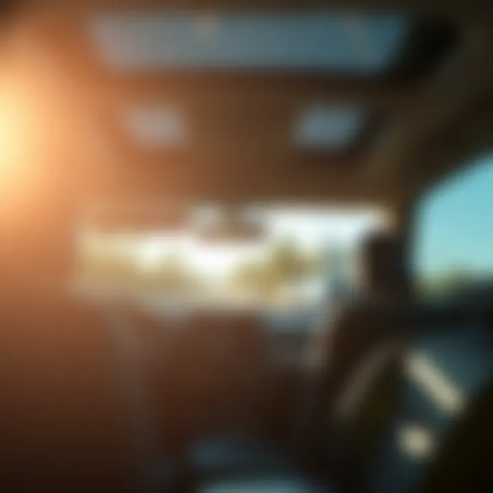 Spacious and Tech-Savvy Interior Interior shot of the Subaru Forester highlighting its spacious cabin and technology features