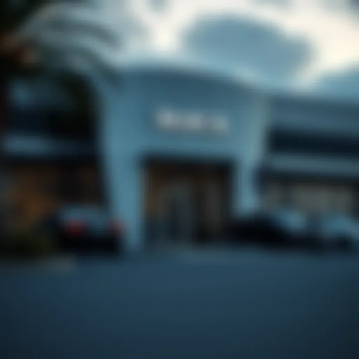 Exterior of a Leading Buick Dealership Exterior view of a prominent Buick dealership in Baytown