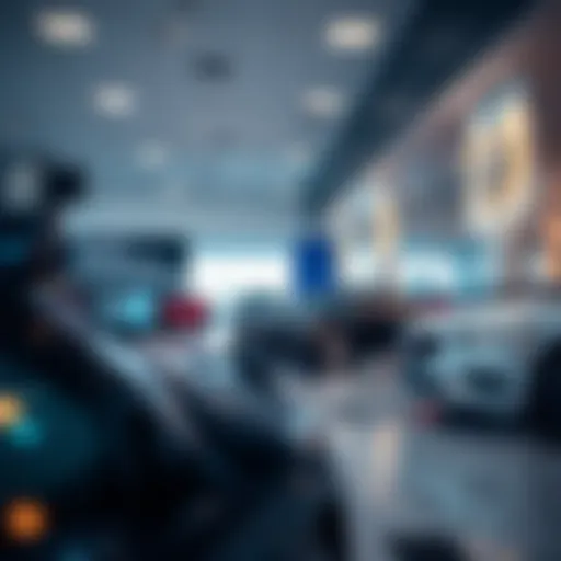 Showroom of a Buick dealership in Baytown