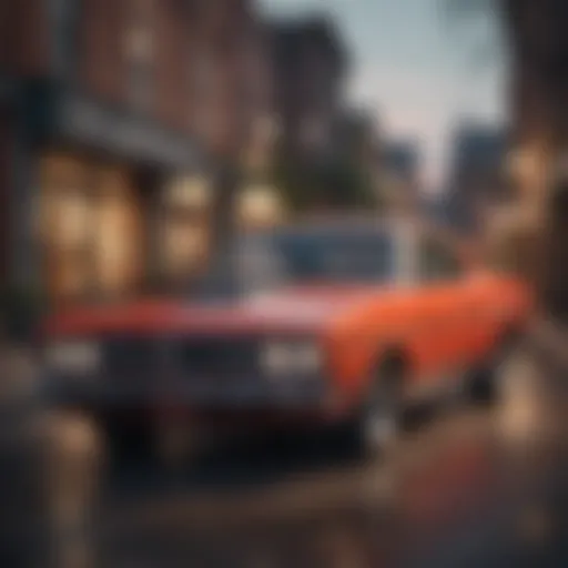Classic Dodge Vehicle Highlighting Heritage
