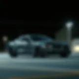 Exterior design of the 2020 Ford Mustang showcasing its sleek lines