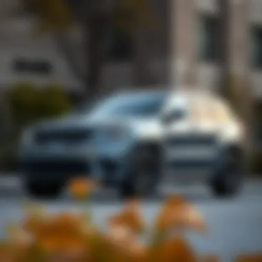 2021 Grand Cherokee Altitude Exterior Design Exterior view of the 2021 Grand Cherokee Altitude showcasing its bold design.