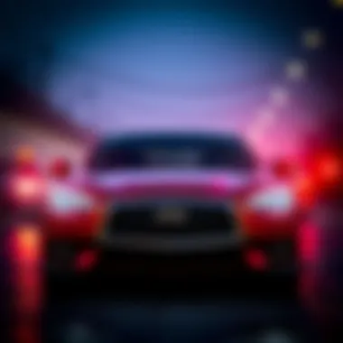 Performance of Infiniti Vehicles Driving experience showcasing performance of Infiniti vehicles