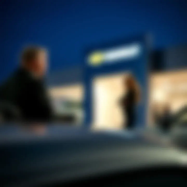 Satisfied customers sharing their vehicle purchase experience