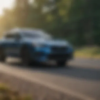 Subaru Performance on Mequon's Scenic Routes Subaru vehicle performance on a scenic road