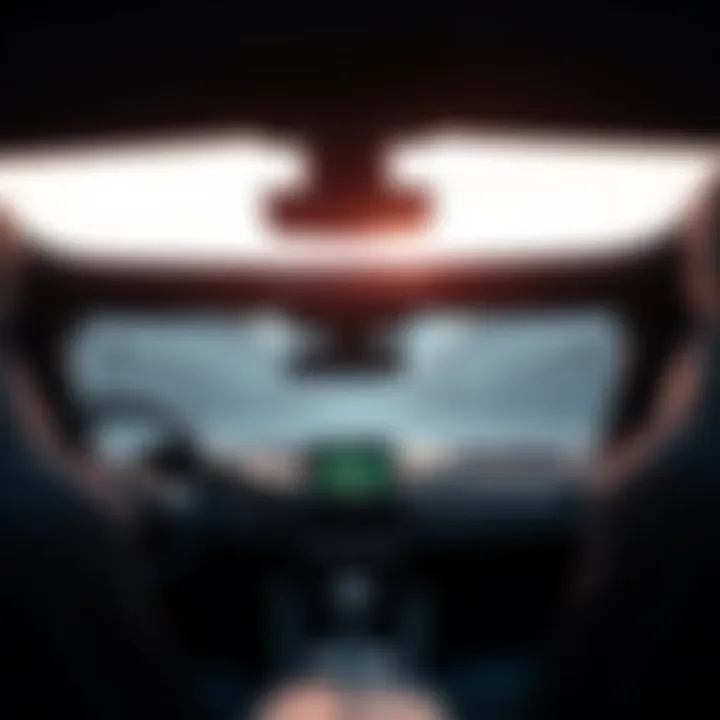 Interior view highlighting luxurious materials and advanced technology of the Miata RF Club