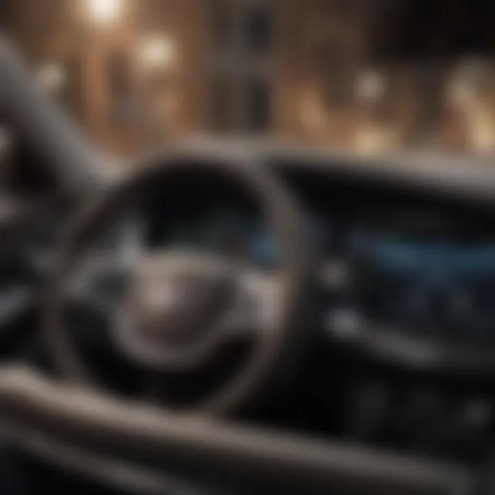Dashboard technology of the Cadillac CTS Platinum highlighting innovation