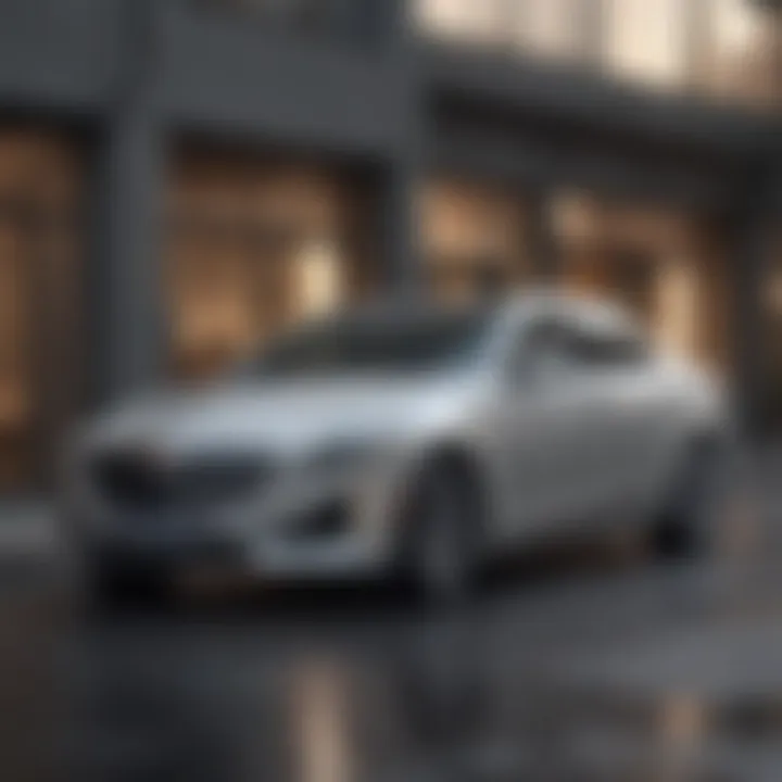Cadillac CTS Platinum exterior showcasing its sleek design