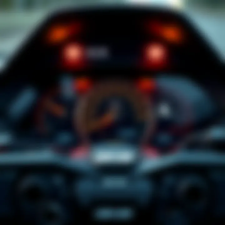 Performance Dashboard of the Can-Am Defender 800 Dashboard of Can-Am Defender 800 highlighting performance metrics