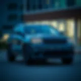 Exterior view of the 3.6L Grand Cherokee showcasing its sleek design