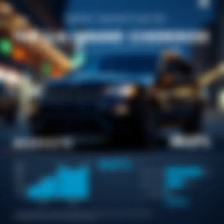 Infographic displaying market positioning and consumer satisfaction metrics