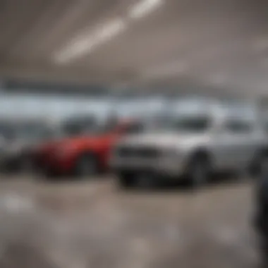 Used Car Dealership in Houston A bustling used car dealership in Houston showcasing affordable vehicles