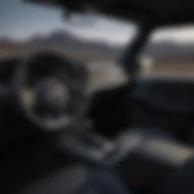 Interior shot highlighting the technological dashboard and seating of the new Jeep