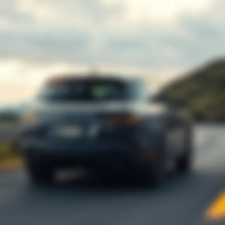 Range Rover Carbon Edition driving on a scenic route symbolizing performance